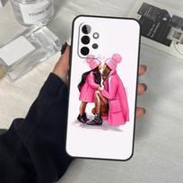 Baby Mom Daughter Girl Son Dad Case For Samsung Galaxy A54 A34 A14 A36 A56 A06 A13 A53 A32 A12 A22 A52 A35 A17 A16 A55 A15 For Samsung A12