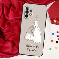 Personalised Wedding Bride Soon to Be Funda For Samsung Galaxy A54 A34 A14 A13 A23 A33 A53 A73 A12 A22 A32 A52 A51 A71 Case For Samsung A50