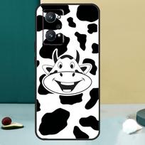 Cartoon Cute Cow Spots For Realme GT 7 Pro GT 5 6 6T C67 C61 C55 C53 C51 C21Y C25S C75 10 11 12 13 14 Pro Plus Case For Realme GT5