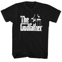 Godfather Movie Vintage Logo Men's T Shirt Vito Corleone Mafia Puppet Hand Tee Unisex T-Shirt S įvairiaspalvis