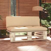 Vidaxl Ogrodowa Sofa Środkowa Z Palet, Impregnowane Drewno Sosnowe
