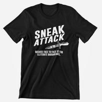 Dungeons and Dragons Rogue Sneak Attack T-Shirt S įvairiaspalvis
