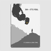 DORA Tin Sign Portal  Minimalist Quote Poster Metal Plaque Wall Pub Mural Design Plaques Tin Sign Poster 20x30cm（7.8x11.8inch）