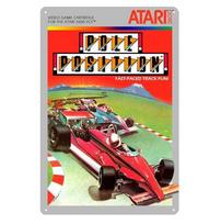 Mfoever Pole Position Retro Video Game Metal Poster Tin Sign cm  Aluminum 20x30cm（7.8x11.8inch）