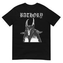 BATHORY  Bathory  (White Goat) (One-Sided) T-SHIRT S įvairiaspalvis