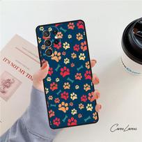 Dog Cat Paw phone case For Samsung Galaxy S24 S25 S23 S22 Ultra Note 10 20 Plus S20 S21 FE Cover For Note10 Pro(Plus)