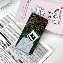 M-Marshmallow Dj Faces Phone Case For Samsung Galaxy S21 S22 S23 S24ULTRA S25ULTRA FE Ultra Plus5G A52S S26 Soft Cover S21 s305G