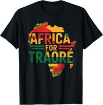 Burkina Faso African Africa for Ibrahim Traore Afro Unisex T-Shirt S įvairiaspalvis