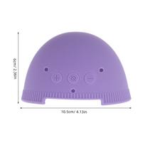 Silicone Speaker Stand Cover Compatible with Echo Pop Protective Flexible Shock Absorbing Precise Fit Decor Style Speaker Cover violetinė