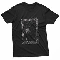 Dandelion Flower Grunge Alt Alternative Goth Gothic Y2K Art T-Shirt S įvairiaspalvis
