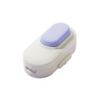 2-in-1 Dopamine Pill Cutter Anti-cutting Hand Medicine Container Pill Storage Box  Precise Cutting mėlyna