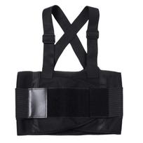 Back Brace Spine Support Belt Breathable Lumbar Corset Heavy Duty Back Brace  Daily Wear XXL juoda
