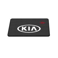 Car Emblem Non-slip Mat Dashboard Adhesive Anti Slip Pad Holder For KIA Rio Ceed Sportage Cerato Soul Sorento Picanto Optima K5