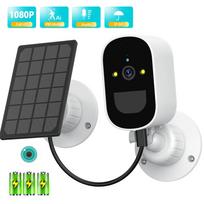 WiFi IP kamera, maitinama saulės baterija, belaidė lauko apsaugos kamera, 1080P HD CCTV vaizdo stebėjimas, PIR žmogaus aptikimas, iCSee Camera