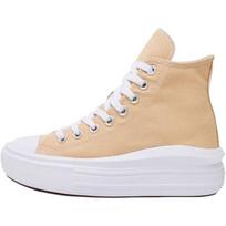Converse Chuck Taylor All Star Move Platform High GS Coastal Dune Kids Sneakers Orange White A14997C 38