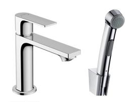 Bidė dušelio komplektas Hansgrohe Rebris E, chromo sp.