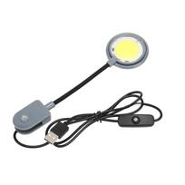 Clip On LED Aquarium Light High Brightness Softlight Flexible Mini Fish Tank Clip Lamp for Fresh Water Salt Water
