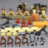 Antrojo pasaulinio karo karinis Japonijos armijos 89 92 vikšrinis kovinis tankas Sunkioji šarvuota transporto priemonė Sunkvežimis Ginklas Statybinės kaladėlės Plytos Modelio žaislai Dovana