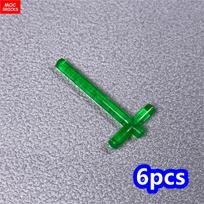 MOC Bricks 4cm Action Figure Sword Hilt Bar 4L 2L Crossed Lightsaber Blade 21699 64567 Building Blocks Assembled Kids Toy