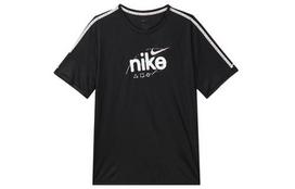 Nike DRI FIT MILER Marškinėliai Vyriški Juodi DQ4735-010 XL juoda