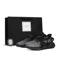 Adidas Originals Yeezy Boost 350 V2 Know White, Guard Black Breathable Moisture Wicking Coverage Low top Casual Shoes HQ4540(Team368-) 36