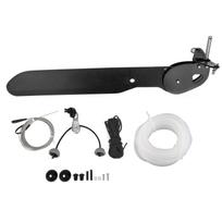 Kayaks Rudder Canoeing Rudder Plastic Canoeing Accessory Tail Vane Rudder Set for Sea Kayaks Fishing Boat Ship Sea Kayaks Rudder