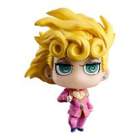 Action Gashapon Figure Model Toy JoJo's Bizarre Adventure Golden Wind Character Figure Giorno Giovanna Collectible Statue