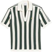 Adidas Originals x Clot vėliavėlės etiketės dryžuoto rašto polo marškinėliai JP1615 XL