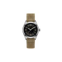 Hamilton Khaki Field Series Quartz Movement 50m Water Resistant Watch 40mm Black Dial Stainless Steel Case Men watches H68551833 Regular Watch Box,Black Dial Gray Strap