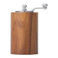 Rustic Wood Manual Grinder Multi Purpose Salt Pepper Mill for Various Spices M