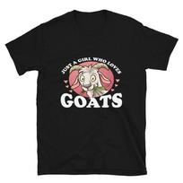 Fun Goat Girl Funny Goat Classic Fit T-Shirt M