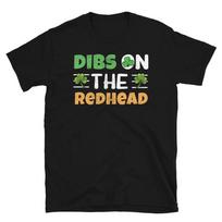Dibs On The Redhead Ireland Irish Proud T-Shirt L