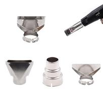Heat Machine Welding Nozzle Reusable Welding Nozzle 5x Portable Soldering Accessories Multifunctional Air Heater Attachments For