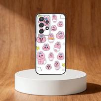 Cartoon O-Opanchu Usagi Phone Case For Samsung S25,S24,S21,S22,S23,S30,Ultra,S20,Plus,Fe,Note,10,9,5G Black Cover Samsung S30plus5G