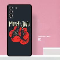 Muay Thai Martial Art Phone Case For Samsung Galaxy S24 Ultra S20 S21 S22 S23 S25 Plus S9 S10 S24 FE Cover Coque Galaxy S25