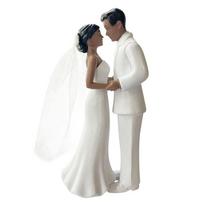 White/Black Cake Toppers Dolls Anniversary Decoration Bride & Groom Figurines  Marry balta