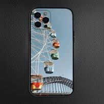 Observation wheel Phone Case For iPhone 16,15,14,13,12,11 Plus,Pro Max, Others Soft Black Cover iPhone17air