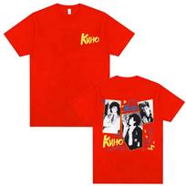 Viktor Tsoi Kino Night Album Print Tshirt Vintage Legendary Rusian Rock Band Tshirt Unisex Women Cotton Casual Oversized T Shirts S