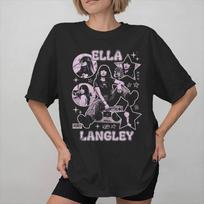 New Arrival Ella Fella The Dandelion Tour Choosin Texas Country Ellas Fellas Club T Shirt for Unisex Women  100 Cotton Tshirts S