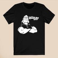 Venture Bros Brock Samson Men's Black T-Shirt Size S-5XL Unisex T-Shirt S įvairiaspalvis