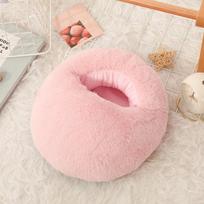 Delightful Usb Plush Heating Foot Warmer With Timed Control Features For Ultimate Comfort Pink