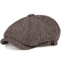 Men British Painters Hats Autumn Winter Berets Herringbone Flat Cap Hip Hop Berets Vintage Latestsboy Caps All-Match Trendy For Daily One Size