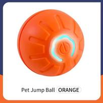 Intelligent pet toy ball electronic pet interactive toy moving ball USB puppy automatic moving bounce gift cat products. oranžinė