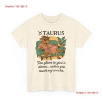 Taurus Glam Cow T Shirt Chill Fabulous Lazy Afternoon vintage Washed Stretched Casual Unisex graphic Slightly homme Breathable S įvairiaspalvis