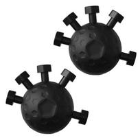 2Pcs Finger Grip Strengthener Five Strength Trainer Training Ball Grip Finger Grip Exerciser Hand Rehabilitation