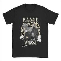 Ye Kanye West T-Shirts Men Leisure Cotton Tee Shirt Crew Neck Short Sleeve T Shirt Plus Size Tops S įvairiaspalvis