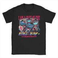 H-Hazbins Cartoon H-Hotels Vox Apparel Men Women T Shirts Cotton Tee Fashion  Tops T-shirt S įvairiaspalvis