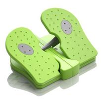 Mini Stepper Strong Frame Detachable Stovepipe Ergonomic to Use Nonslip Resistant Easy Design Leg Exercisers žalia