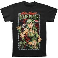 Five Finger Death Punch Assassin Slim Fit T-shirt Large Black Unisex T-Shirt S įvairiaspalvis