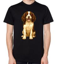 Springer Spaniel Dog Unisex T-Shirt S įvairiaspalvis